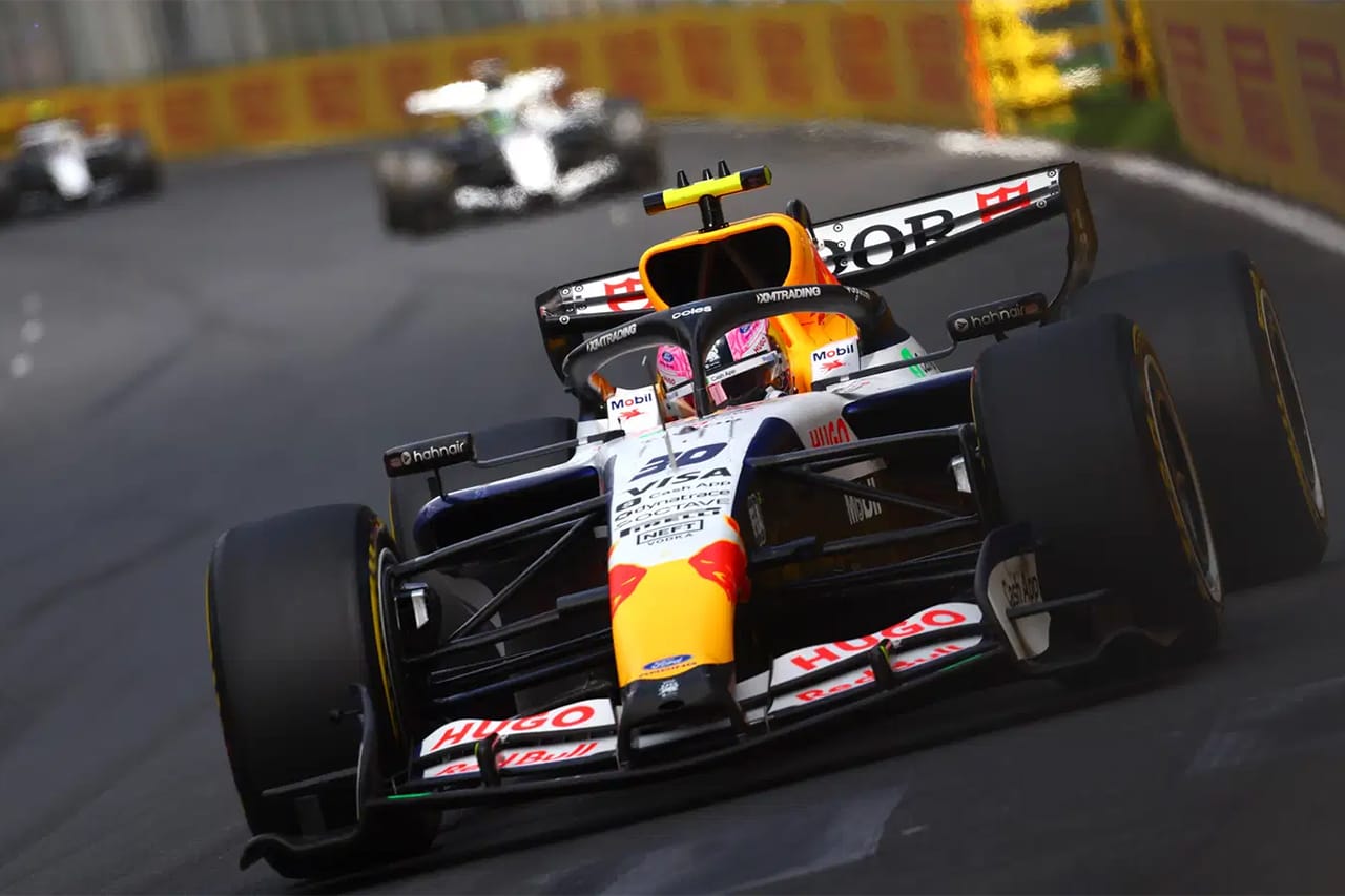 リアム・ローソン ビザ・キャッシュアップ・RB・フォーミュラワン・チーム