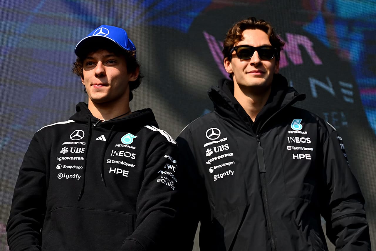 ジョージ・ラッセル F1 中国GP メルセデスAMG・ペトロナス・モータースポーツ