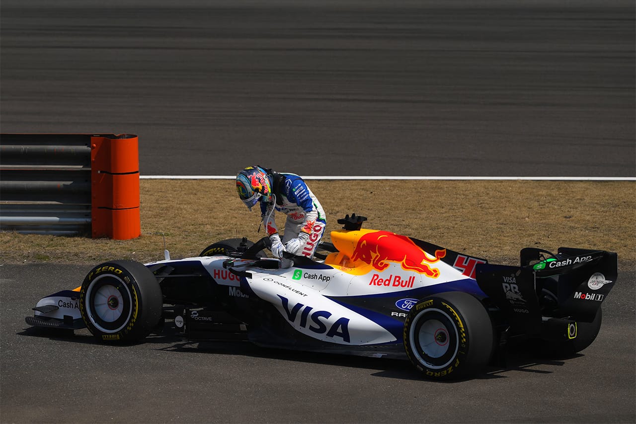 レーシングブルズF1 中国GP初日「ペース不足でSQ3届かず」