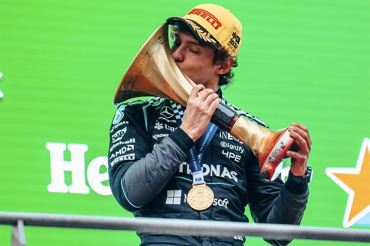 アンドレア・キミ・アントネッリ メルセデスAMG・ペトロナス・モータースポーツ F1 中国GP