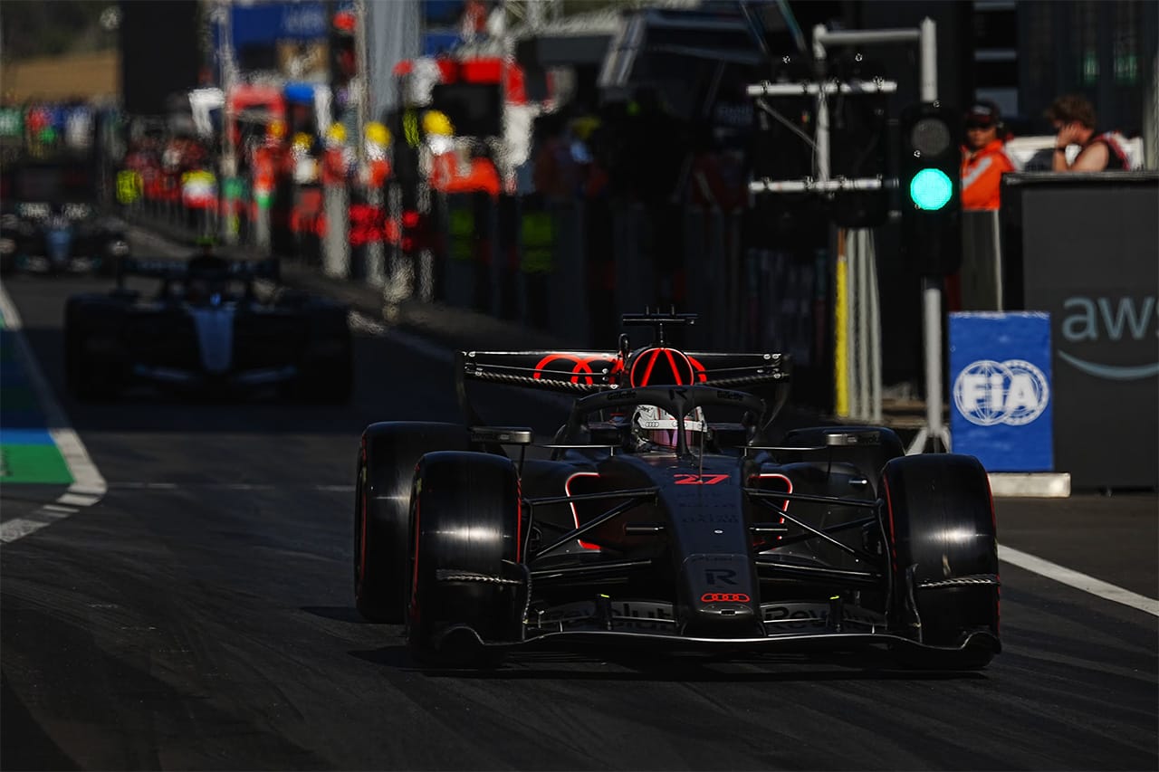 アウディF1 中国GP予選 ヒュルケンベルグ0.002秒差でQ3逃す