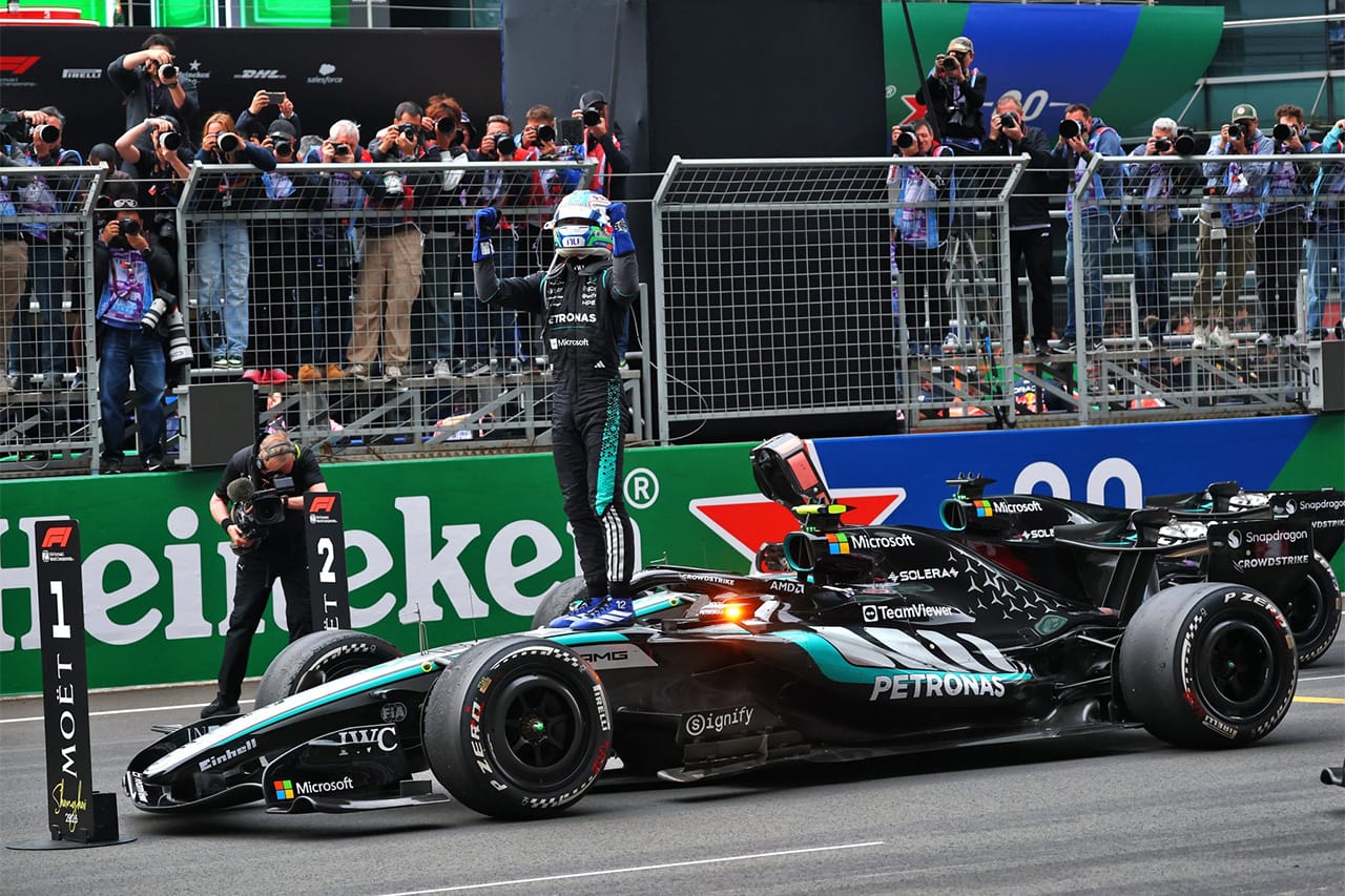 F1中国GP決勝 展開：19歳アントネッリがF1初優勝 メルセデス1-2