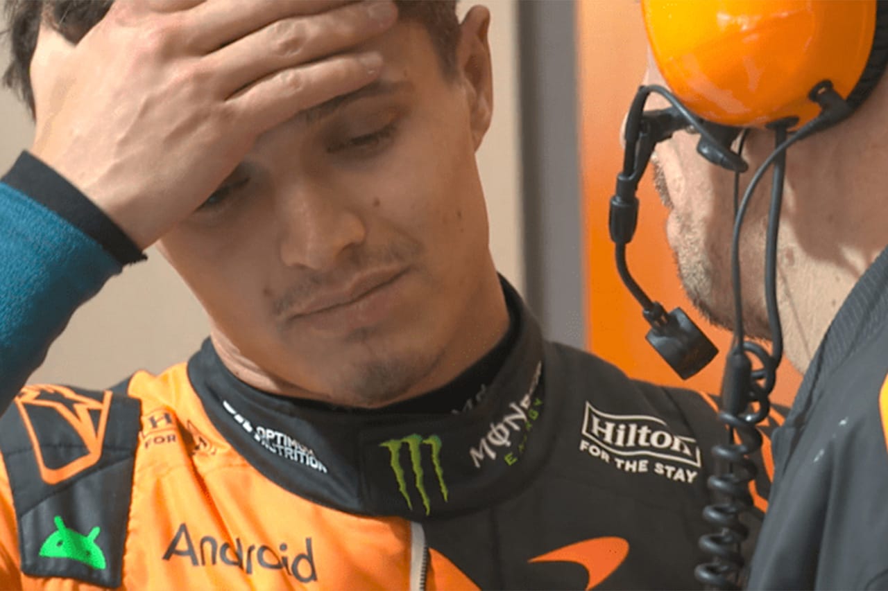 ランド・ノリス マクラーレンF1にトラブル 最善でもピットレーンスタート