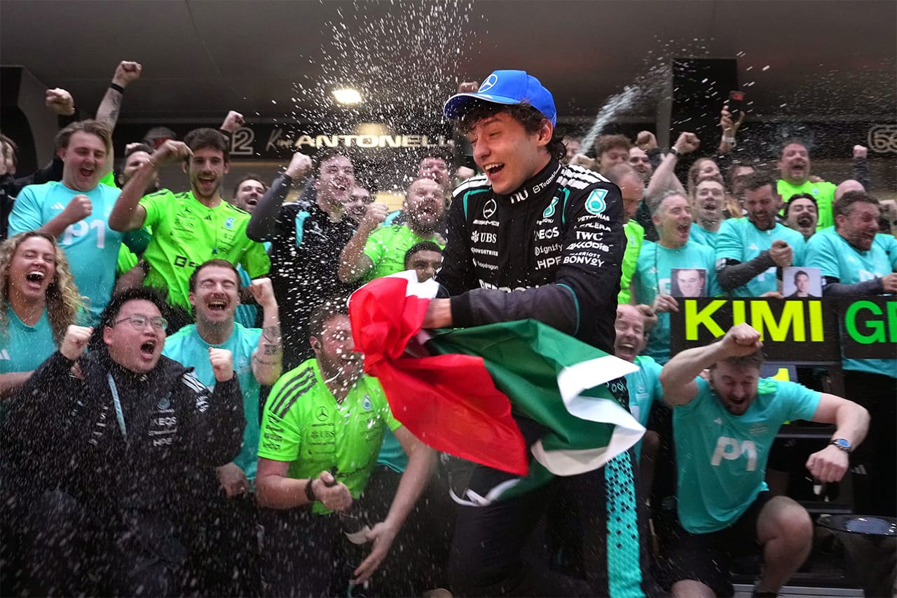 メルセデスF1 アントネッリ初優勝「この瞬間が訪れることに疑いはなかった」