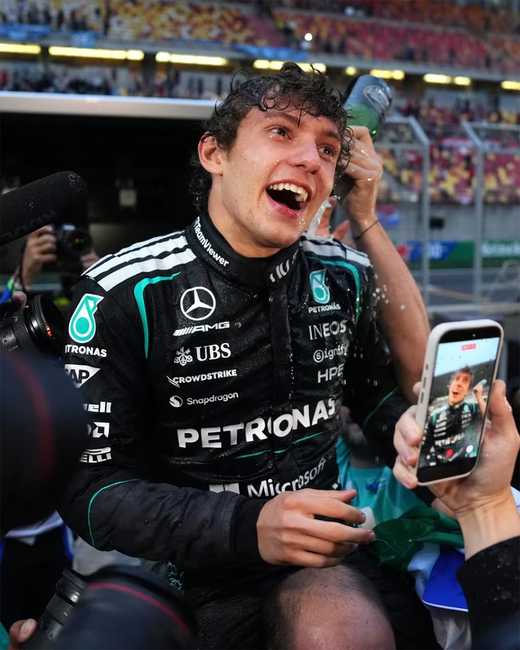 中国グランプリ F1 アンドレア・キミ・アントネッリ