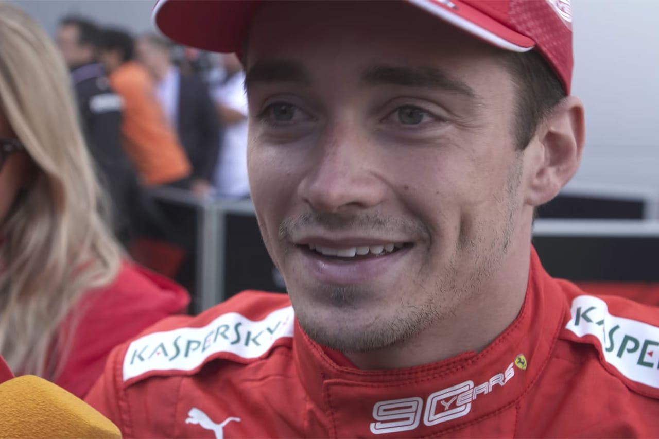 F1ドライバー 初勝利 シャルル・ルクレール