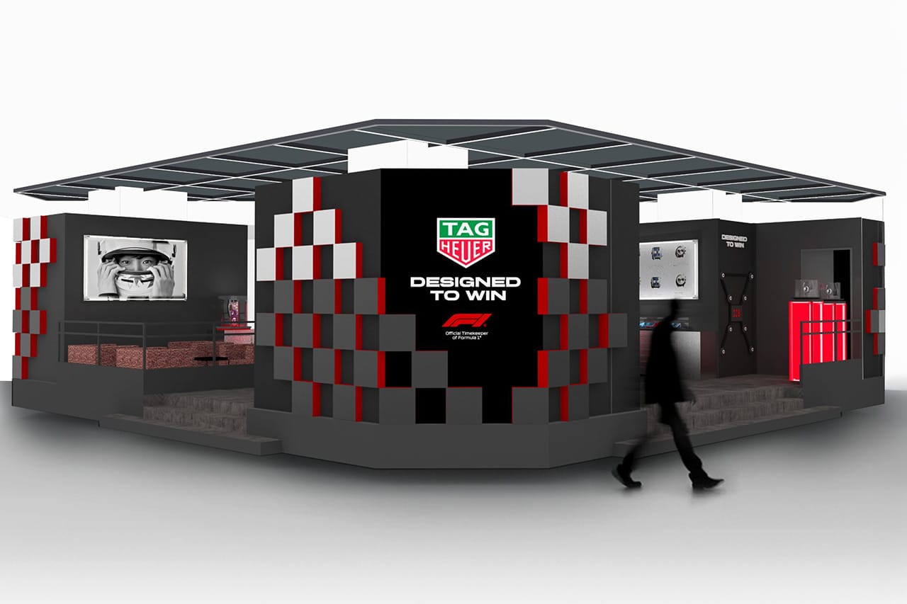 タグ・ホイヤー F1日本GPに合わせ伊勢丹新宿で期間限定ポップアップ開催