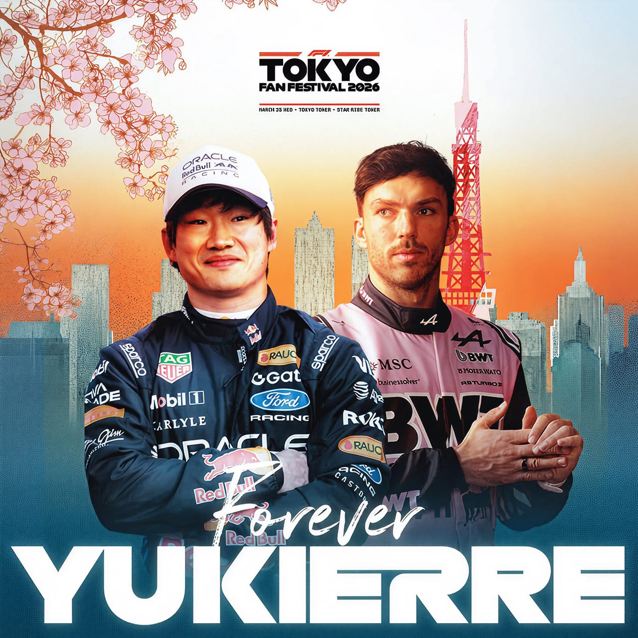 角田裕毅 ピエール・ガスリー 日本グランプリ