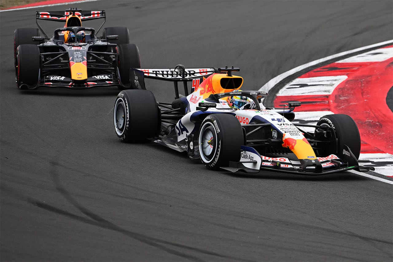 レーシングブルズF1 レッドブルを上回るPU活用 最高速で防御力発揮