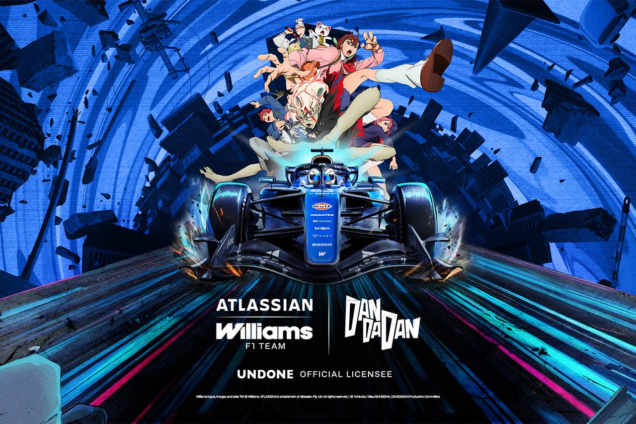 ウィリアムズF1 ダンダダンと異例コラボ 世界初プロジェクト始動