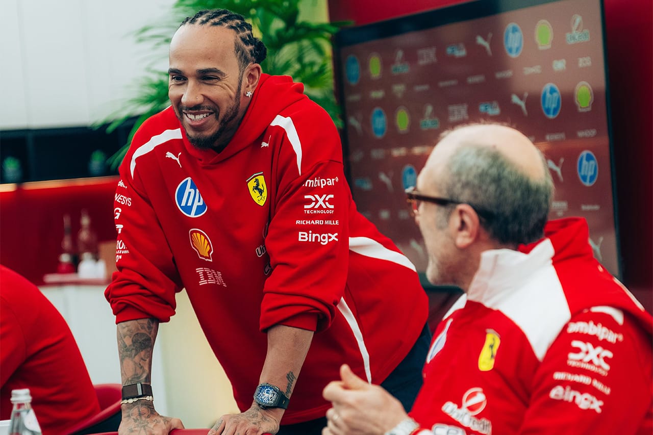 ルイス・ハミルトン スクーデリア・フェラーリ