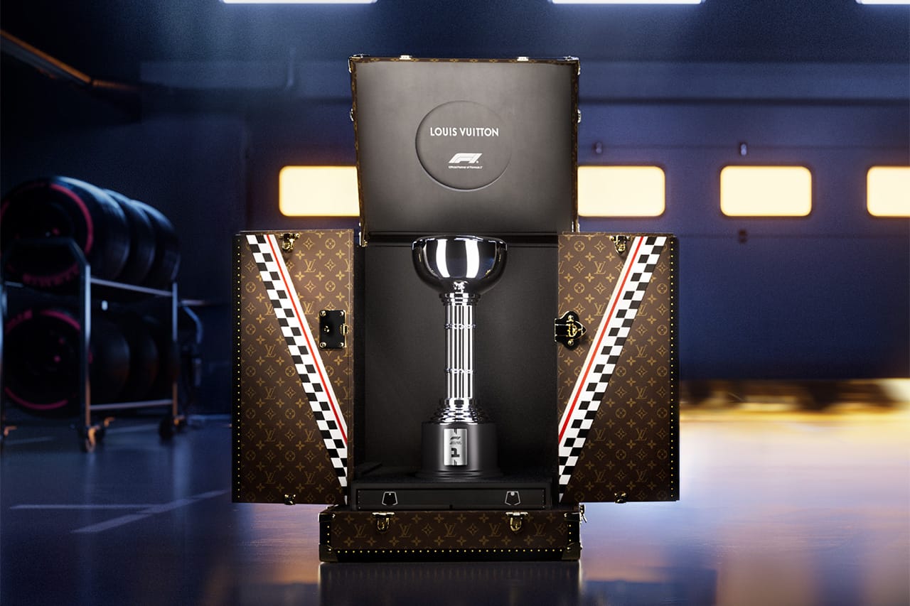 ルイ・ヴィトン 鈴鹿でF1日本GP特別トロフィー・トランク披露