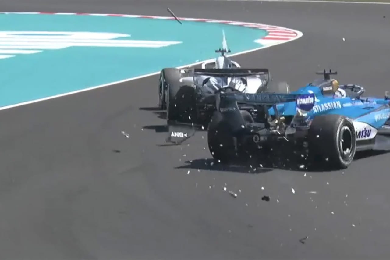 F1日本GP アレックス・アルボンとセルジオ・ペレスの接触はお咎めなし