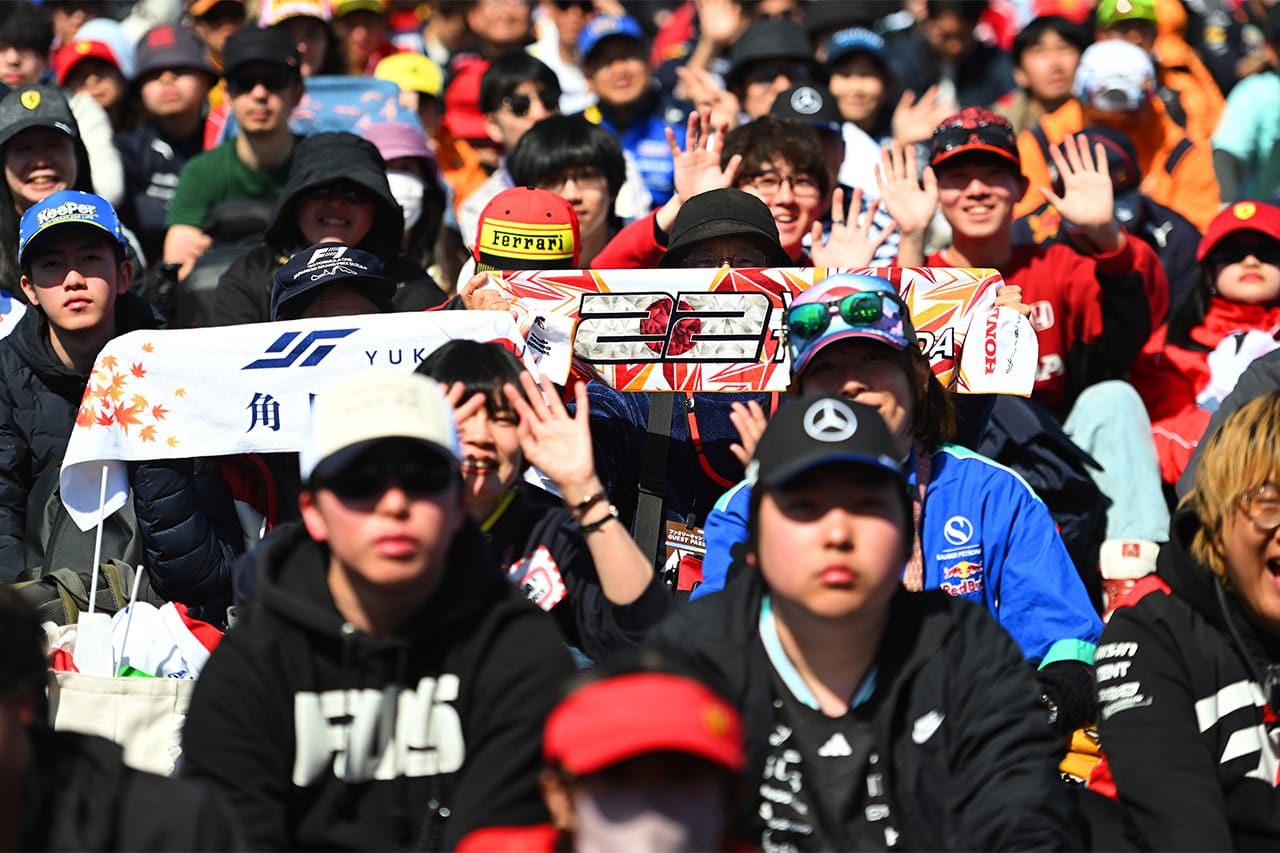 F1日本GP金曜7万5000人で記録更新 角田裕毅シート喪失でも前年比125％