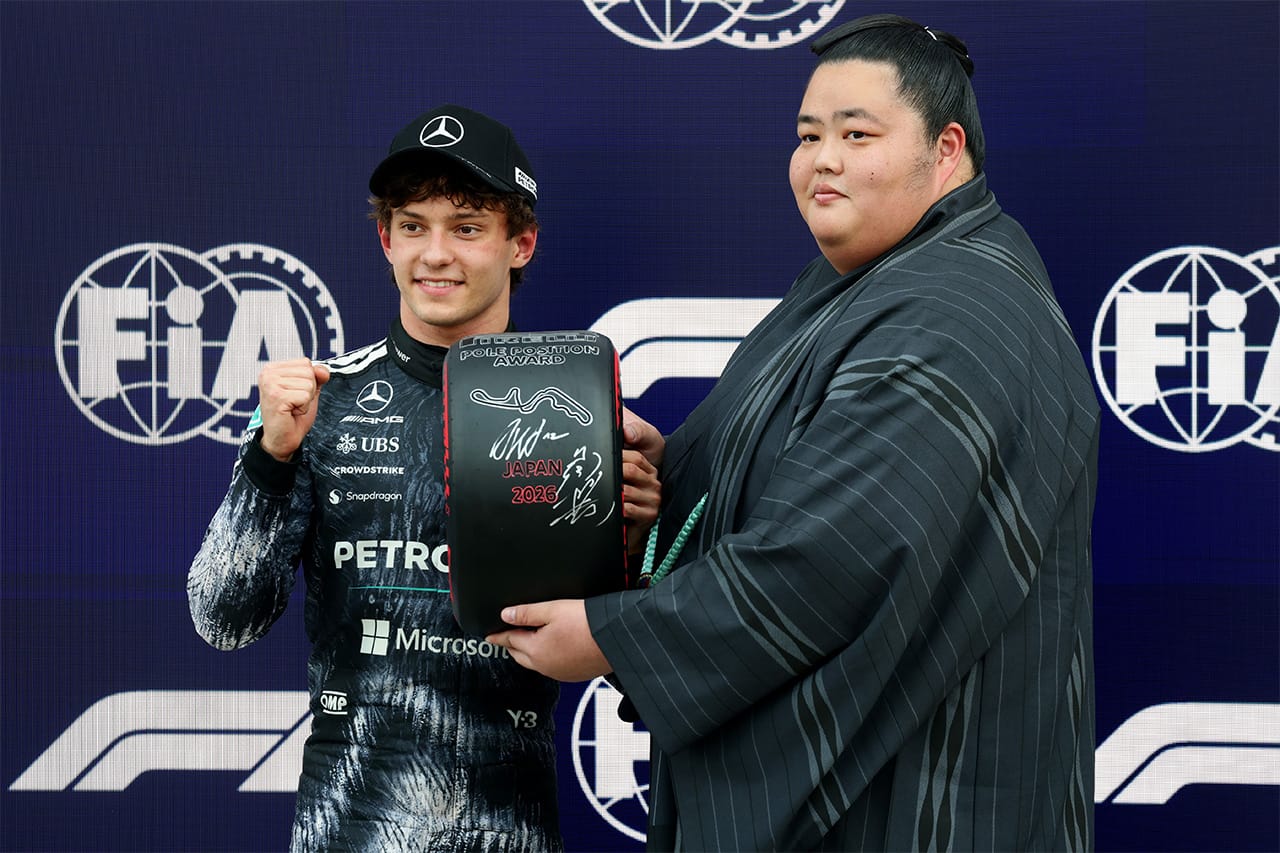 アンドレア・キミ・アントネッリ F1日本GPポール獲得「信じられない気持ち」