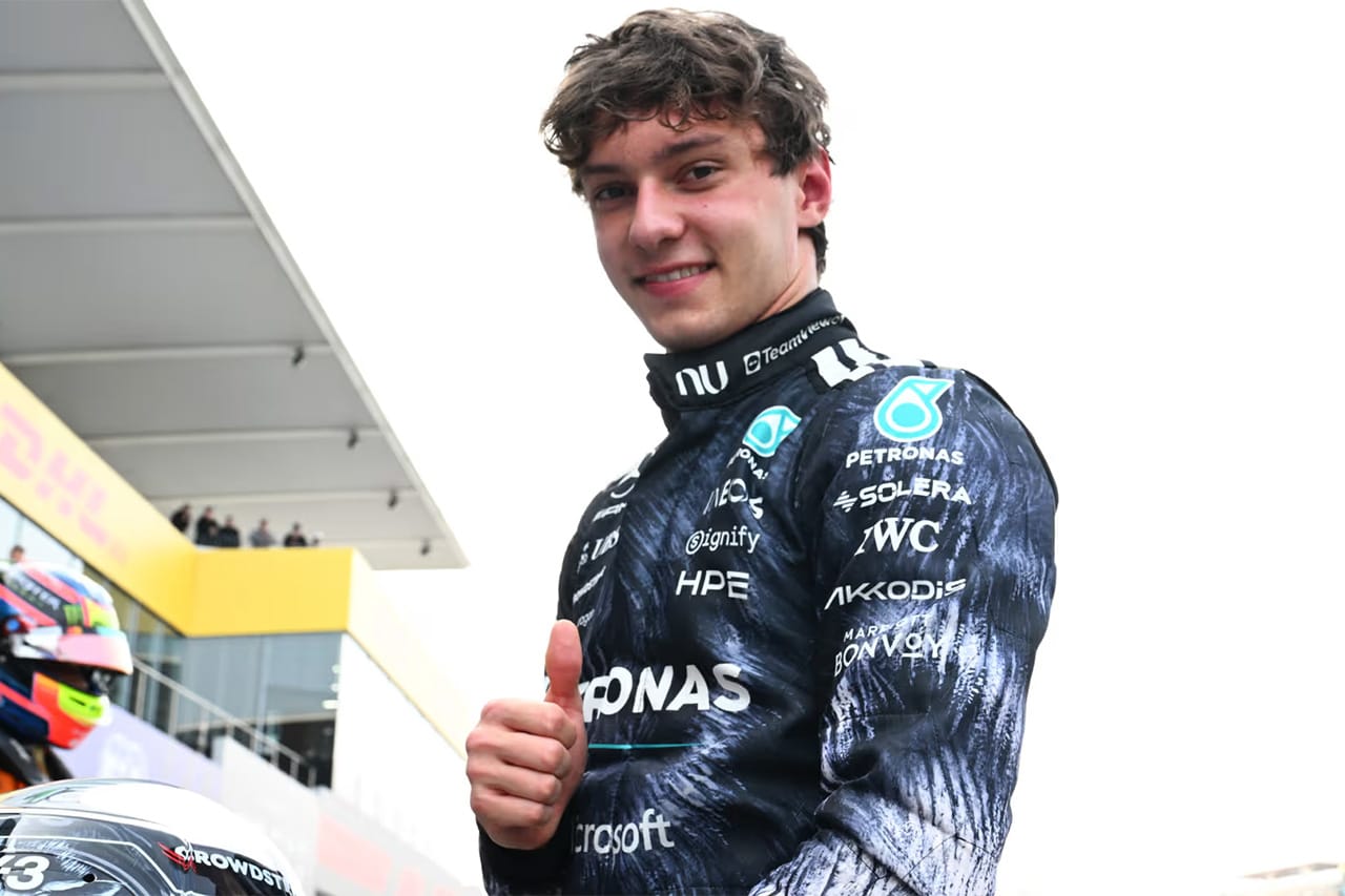 F1日本GP 予選 アントネッリが2戦連続ポール フェルスタッペンQ2敗退