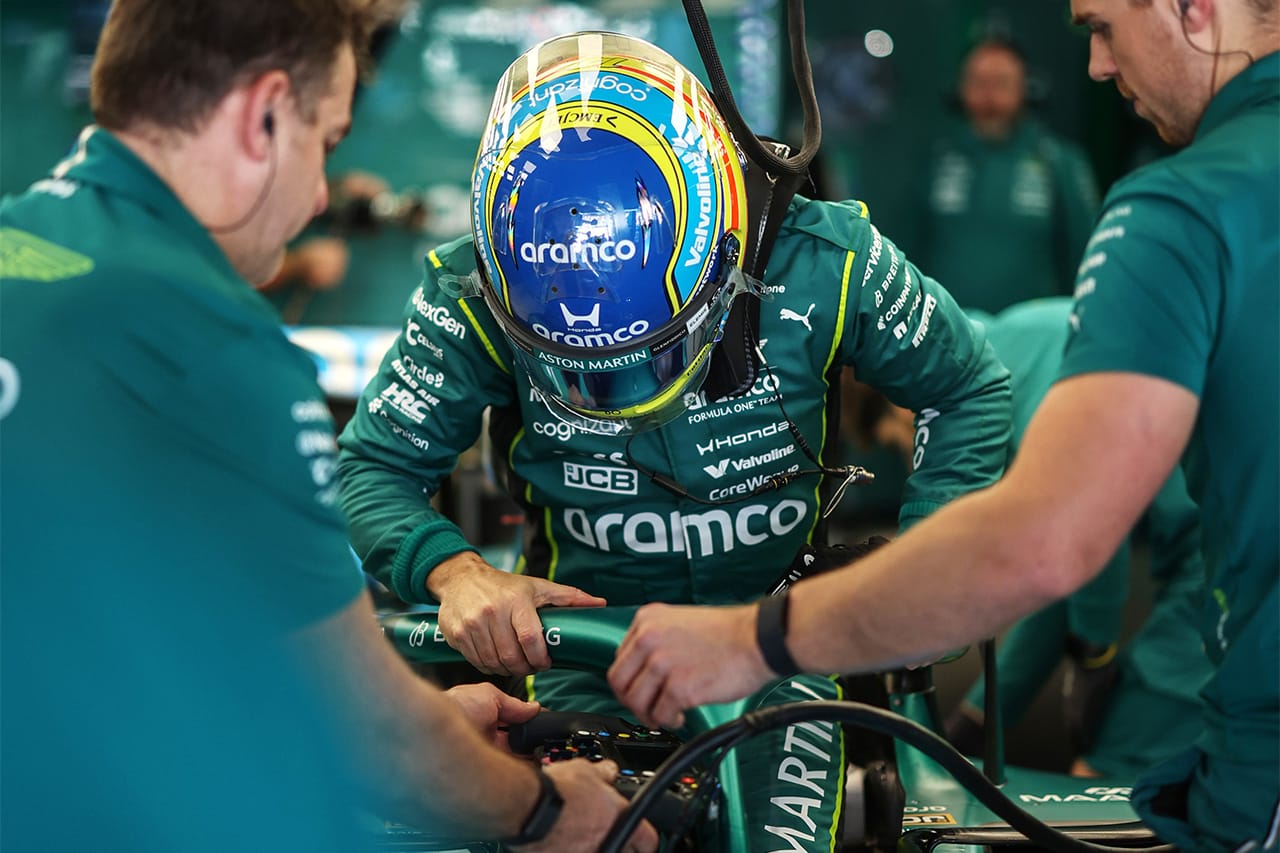 フェルナンド・アロンソ アストンマーティン・コグニザント・フォーミュラワンチーム