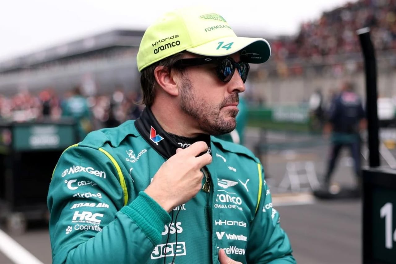 フェルナンド・アロンソ アストンマーティン・ホンダF1初完走「振動は耐えれた」