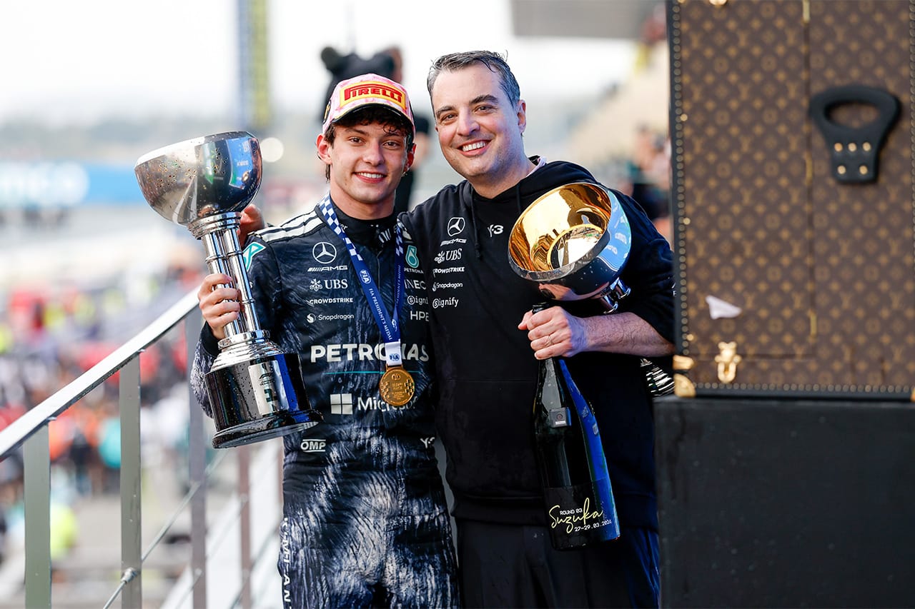 キミ・アントネッリ F1日本GP優勝「スタートは最悪もペースは圧倒的だった」