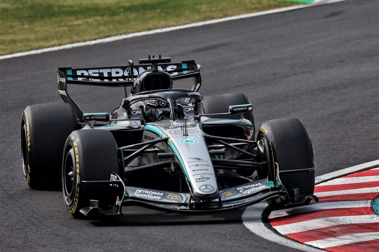 メルセデスF1 ラッセル表彰台逸の原因は電気系バグ「スーパークリップ発生」