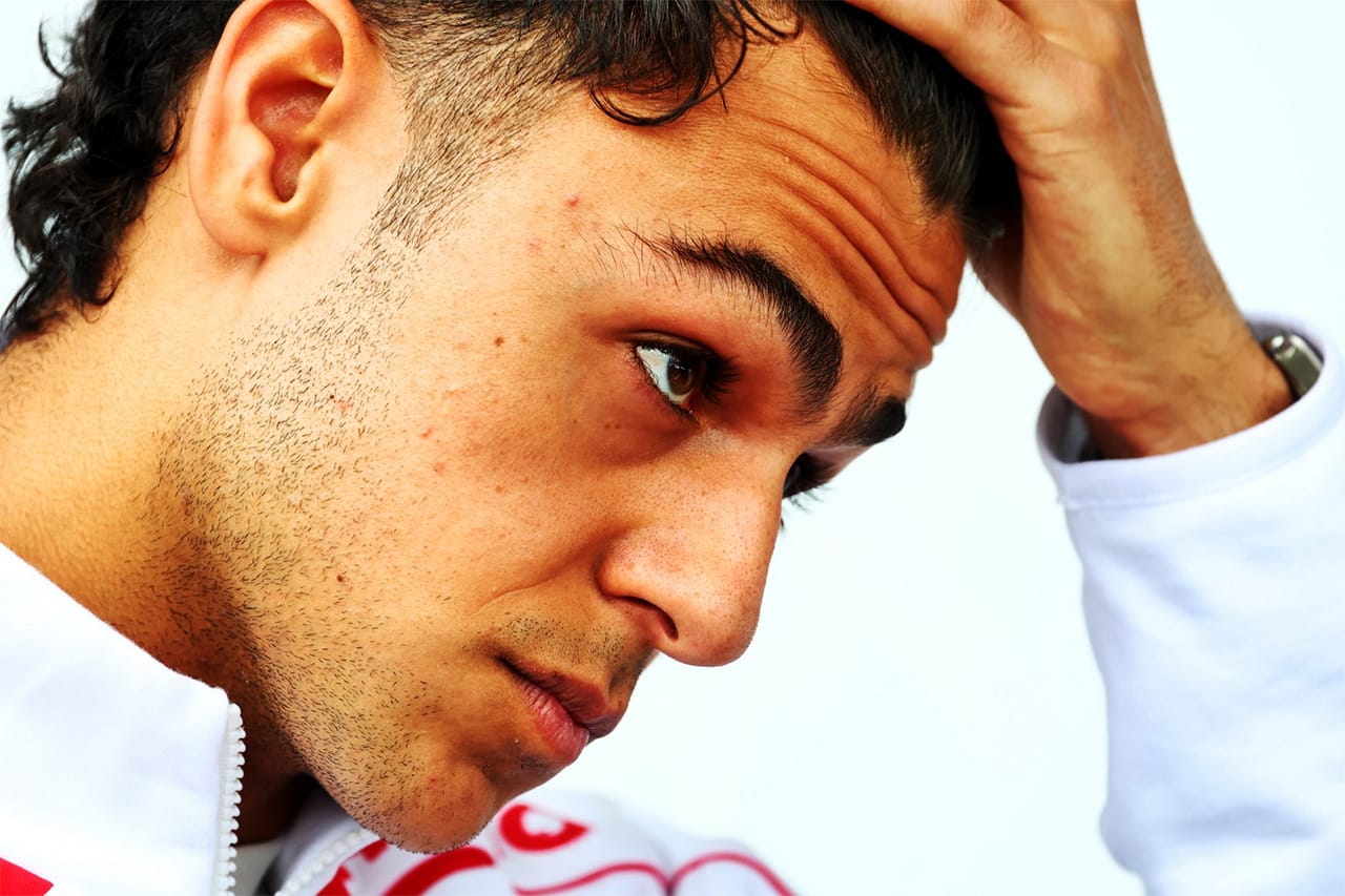 アービッド・リンドブラッド 鈴鹿F1タイヤテストでクラッシュも無事復帰