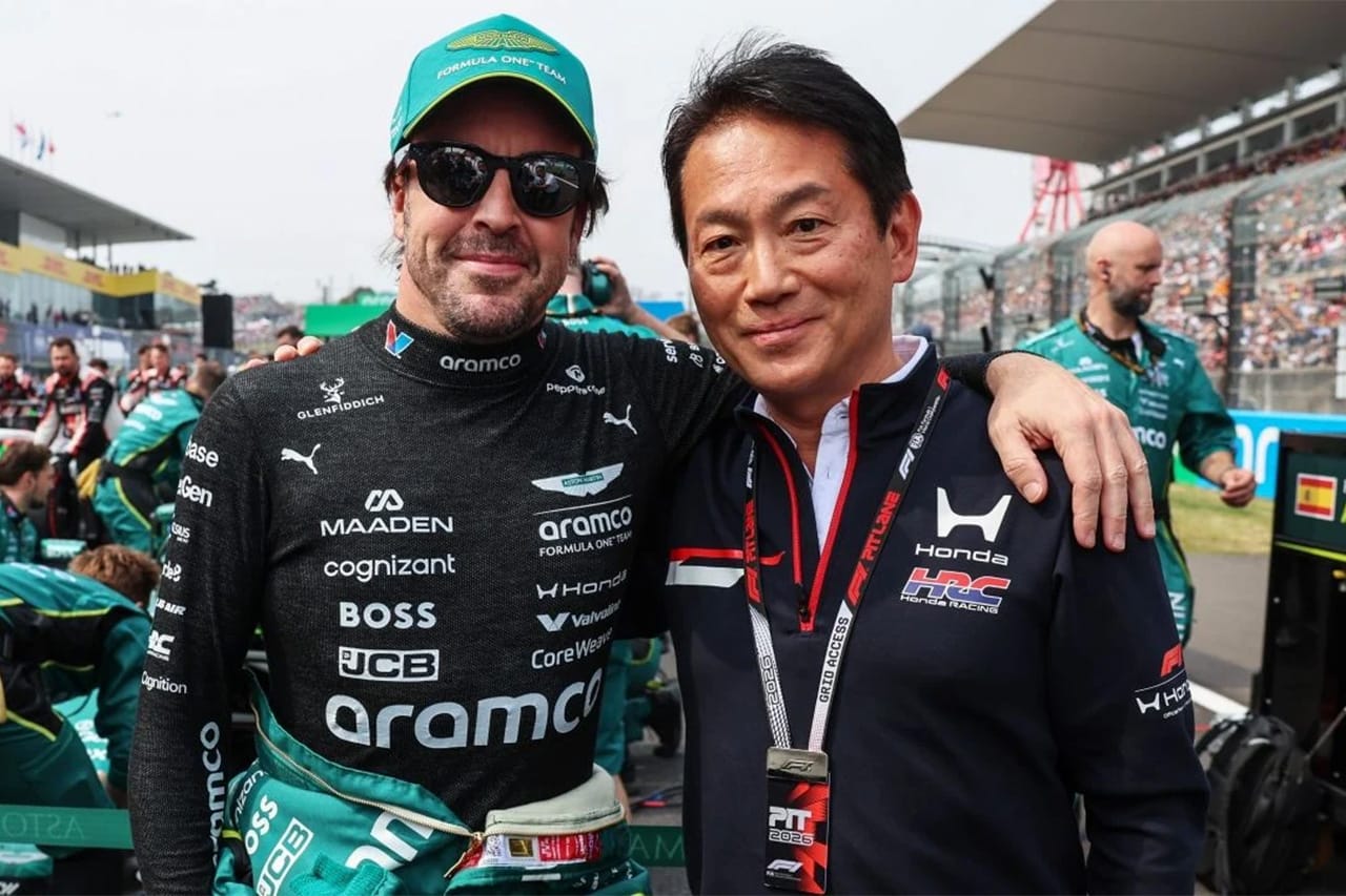 F1日本GPで関係に変化 アストンマーティンとホンダに転換点