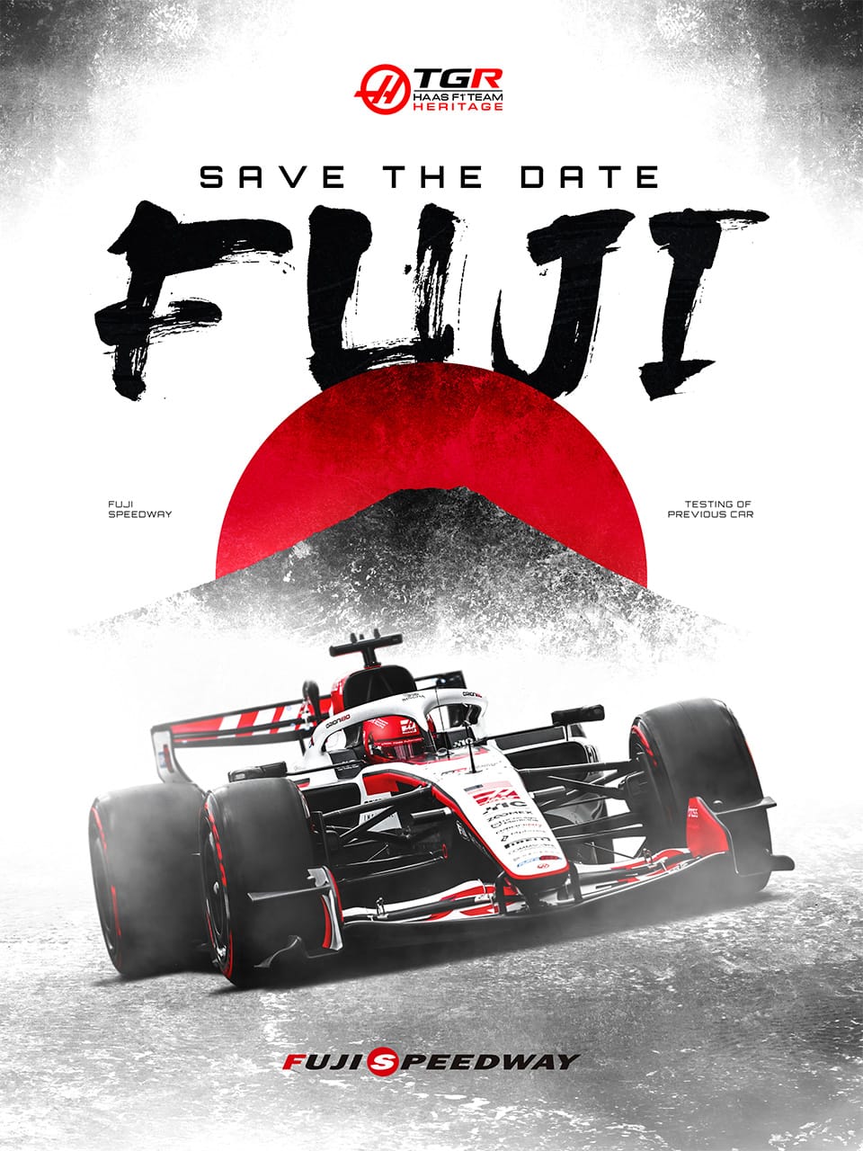 ハースF1チーム 富士スピードウェイ