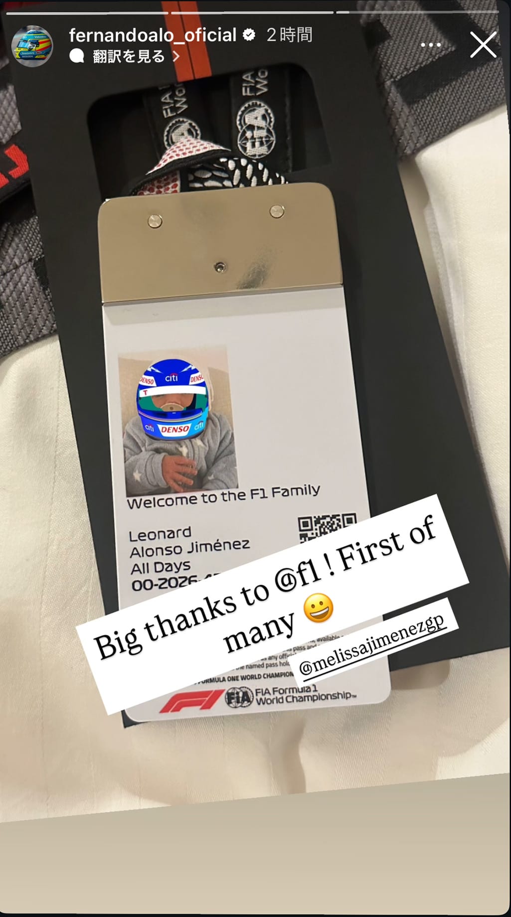 フェルナンド・アロンソ F1 レナード