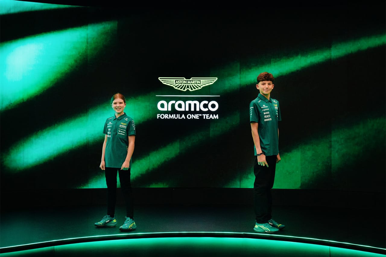 アストンマーティンF1 ドライバー育成強化 11歳ローレンスと13歳ナジ加入