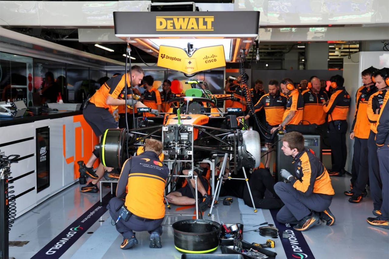 ランド・ノリス(マクラーレン) フォーミュラ1カー