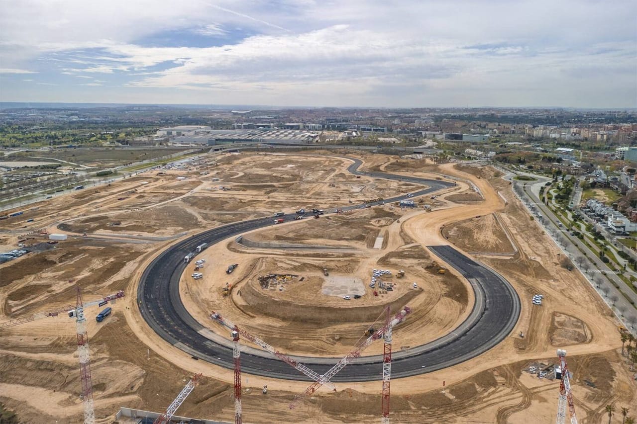 F1スペインGP マドリード開催計画は予定通り進行 工事遅延報道を否定