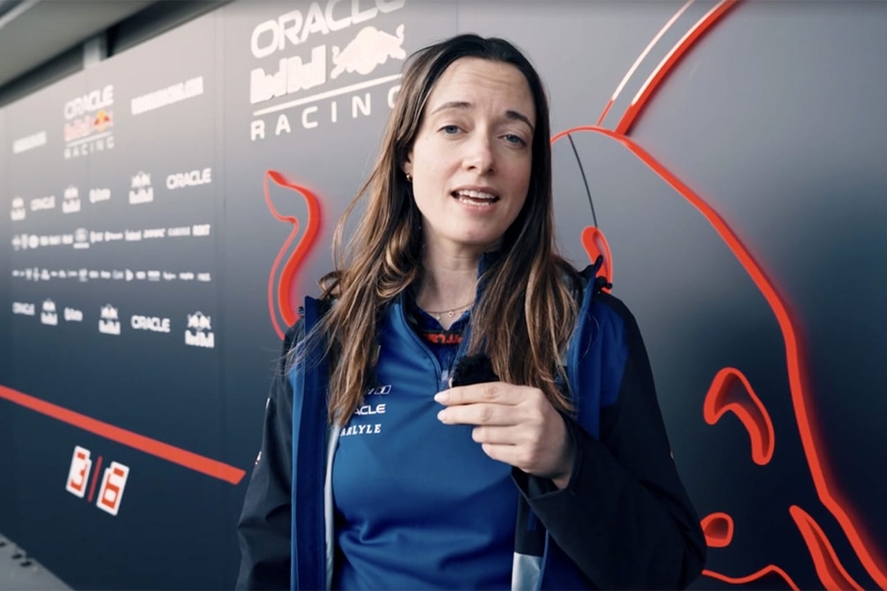 マックス・フェルスタッペンとハンナ・シュミッツ / レッドブル・レーシング