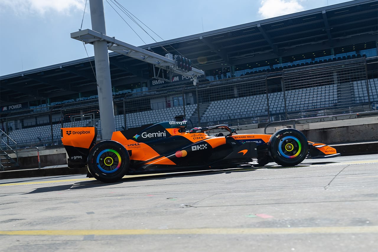 タイヤ F1 ニュルブルクリンク