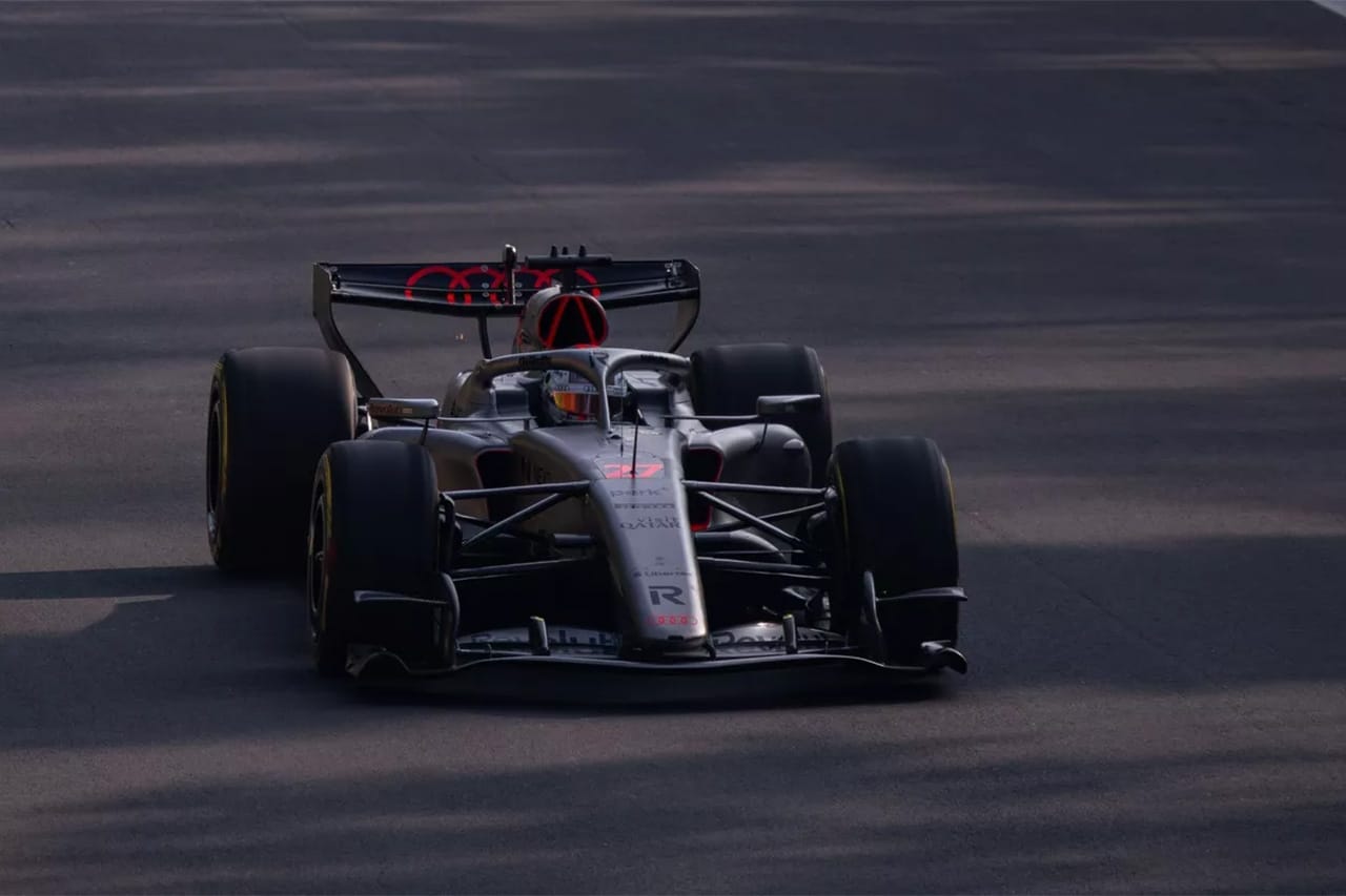 アウディF1 モンツァでスタート徹底検証 フィルミングデーで174km走行