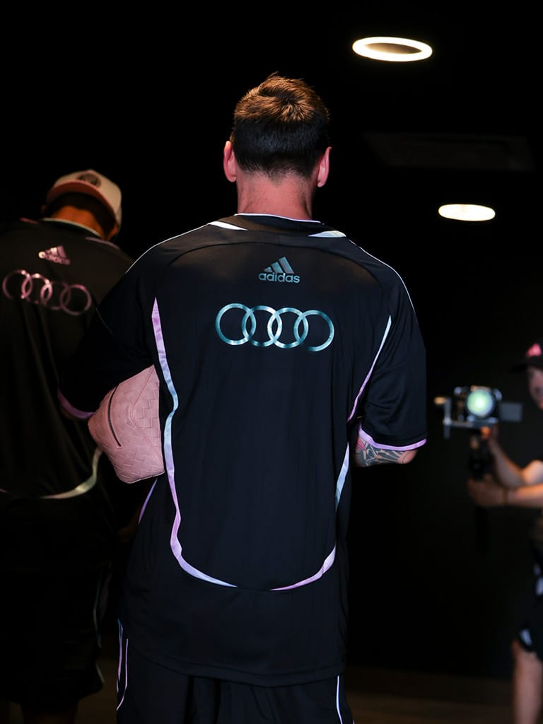 メッシ F1 マイアミグランプリ アウディ