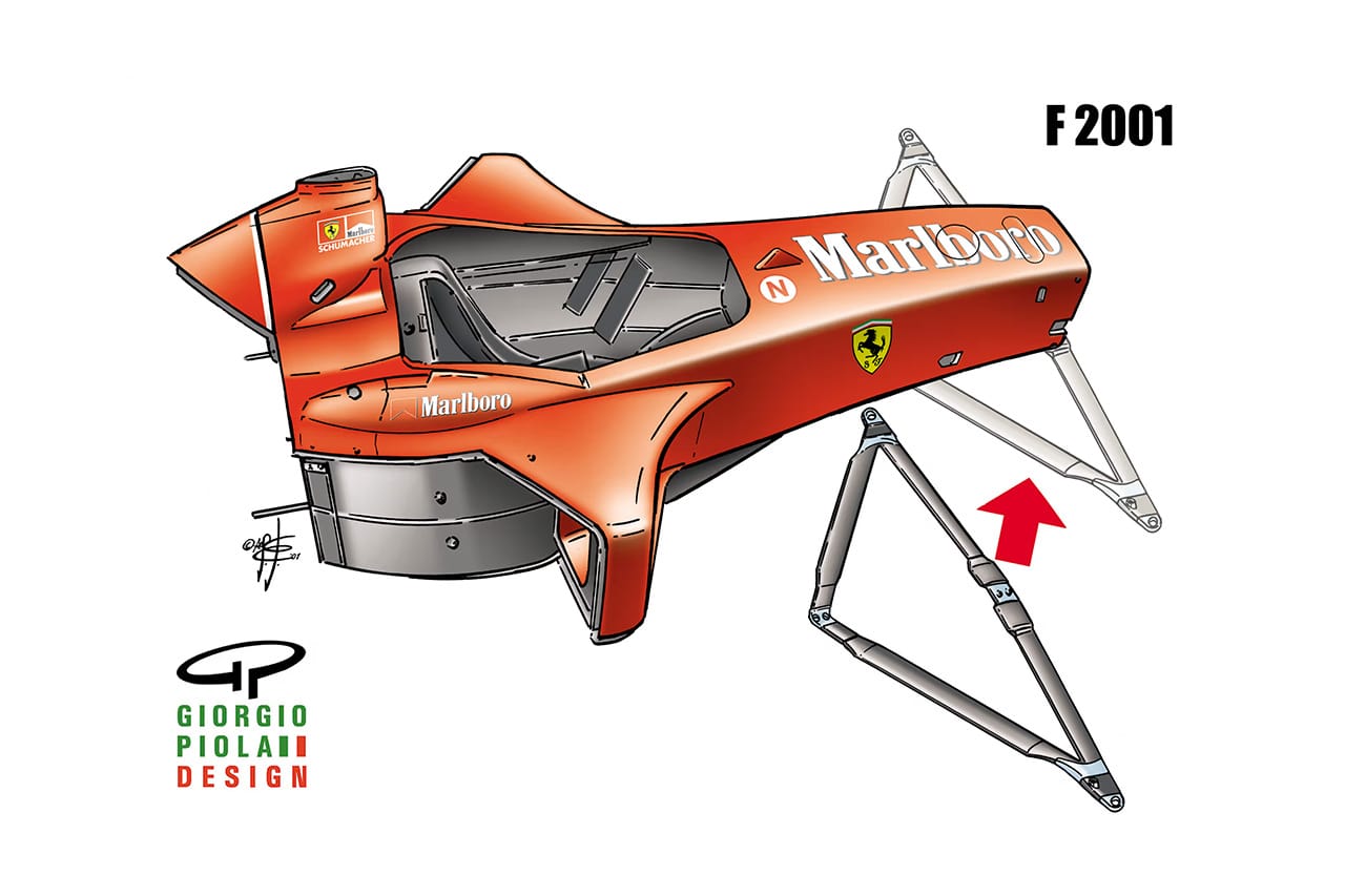 アストンマーティン・コグニザント・フォーミュラワンチーム サスペンション