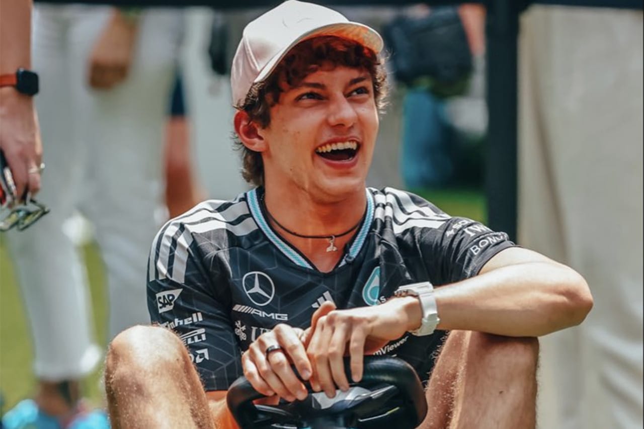 アントネッリ F1マイアミGP木曜に“珍事件” メルセデスが動画公開