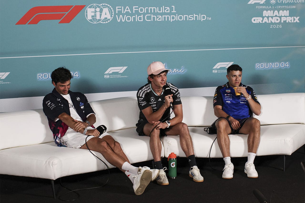 F1マイアミGP 記者会見 PART2 雨の決勝に懸念「かなり難しい」
