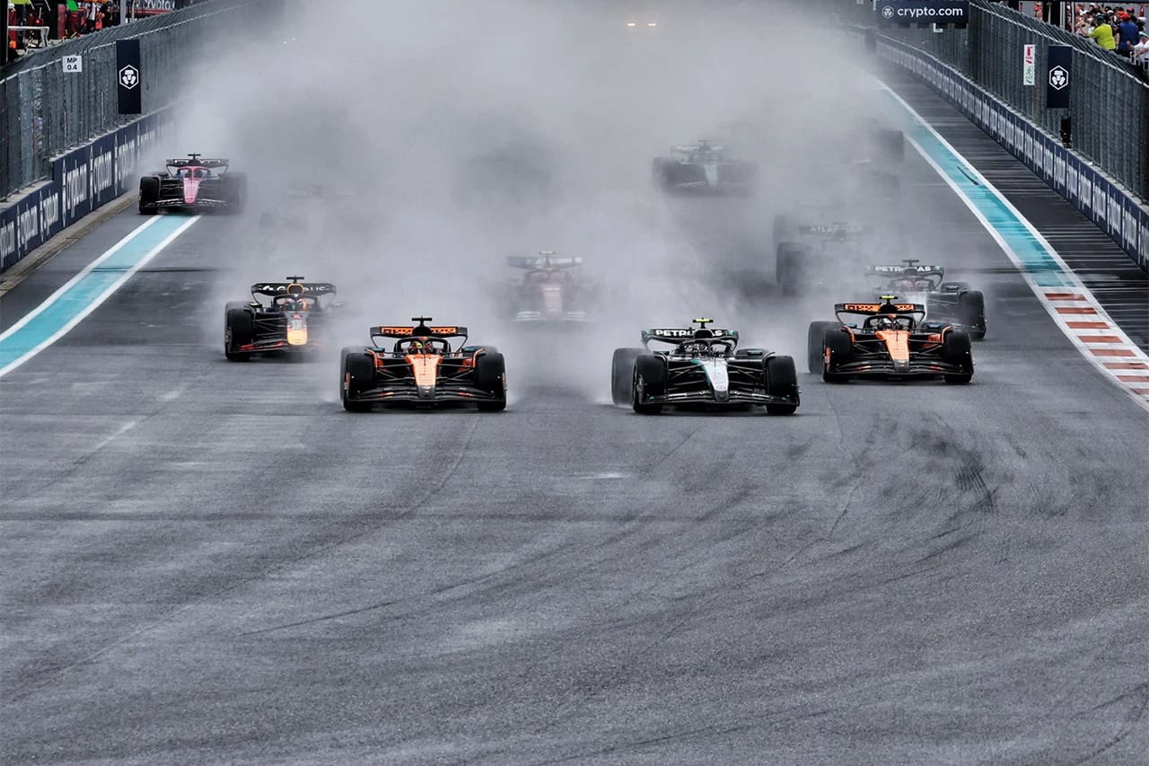 F1マイアミGP 雷規制で中断・中止リスク 米特有ルールが直撃か