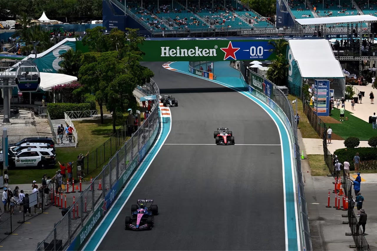 F1マイアミGP スプリント予選展開 ノリス躍進 メルセデス撃破