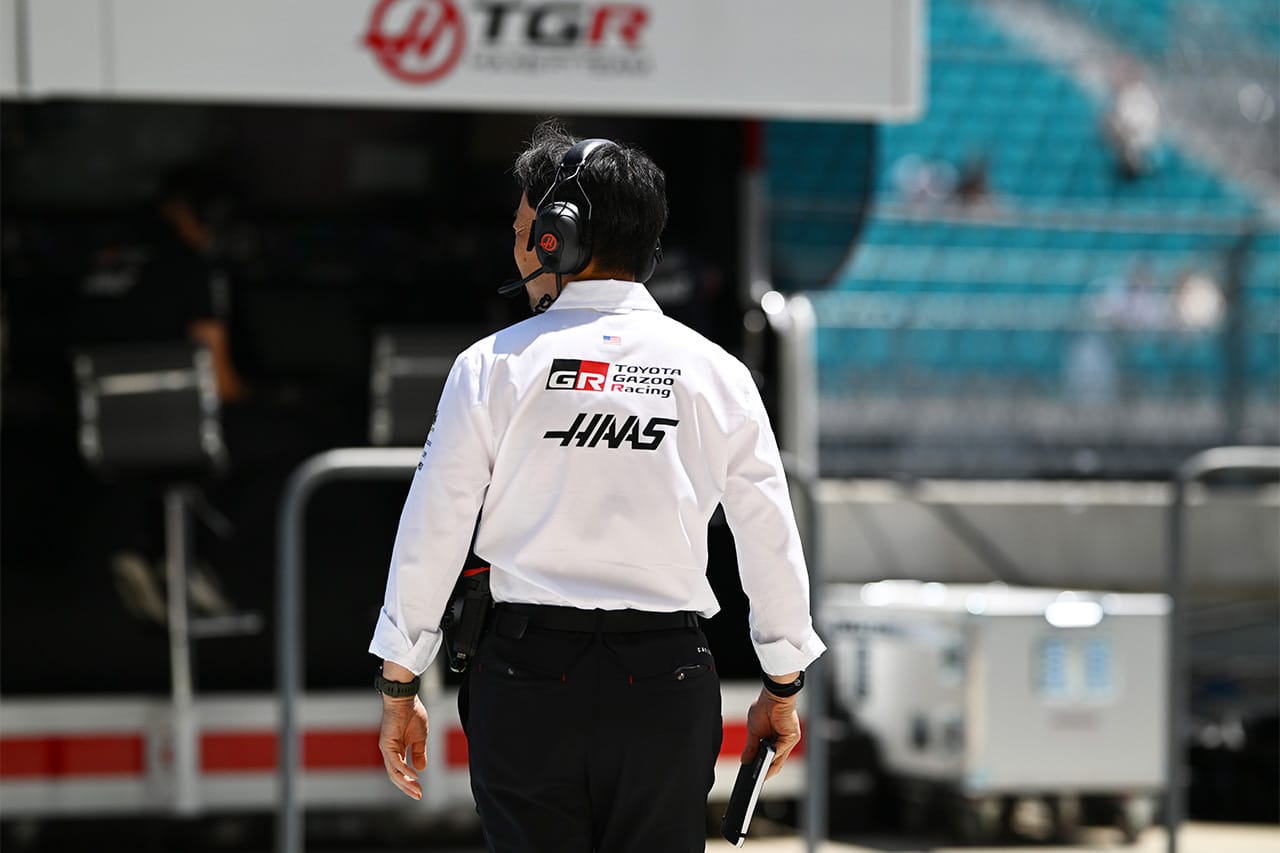 ハースF1チーム マイアミGP初日 小松礼雄「トップ10は狙える」