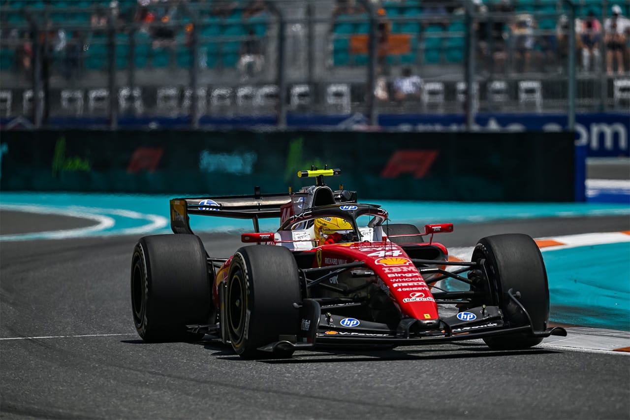 ルイス・ハミルトン（スクーデリア・フェラーリ）マイアミグランプリ