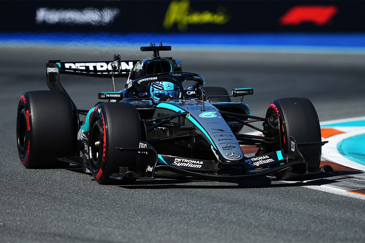 ジョージ・ラッセル メルセデスAMG・ペトロナス・モータースポーツ F1 マイアミグランプリ