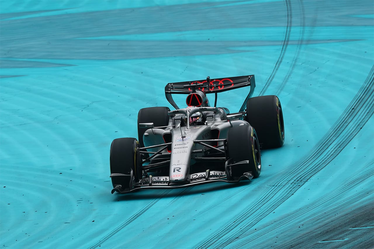 F1マイアミGP予選 Q2 フェルスタッペン最速通過 ノリス苦戦で9番手