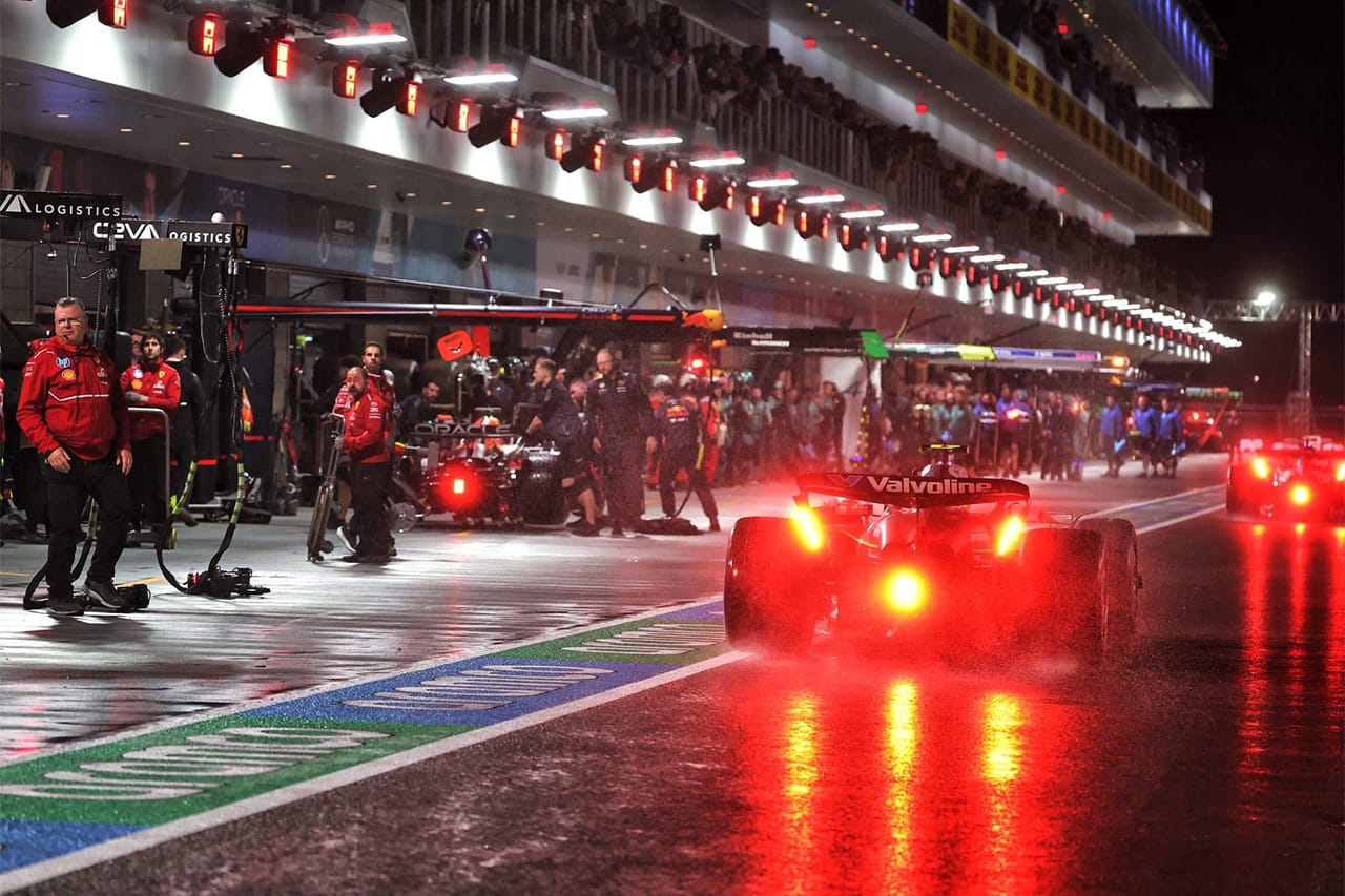 F1マイアミGPで新規則「レインハザード」初発動 降水確率40％超で宣言