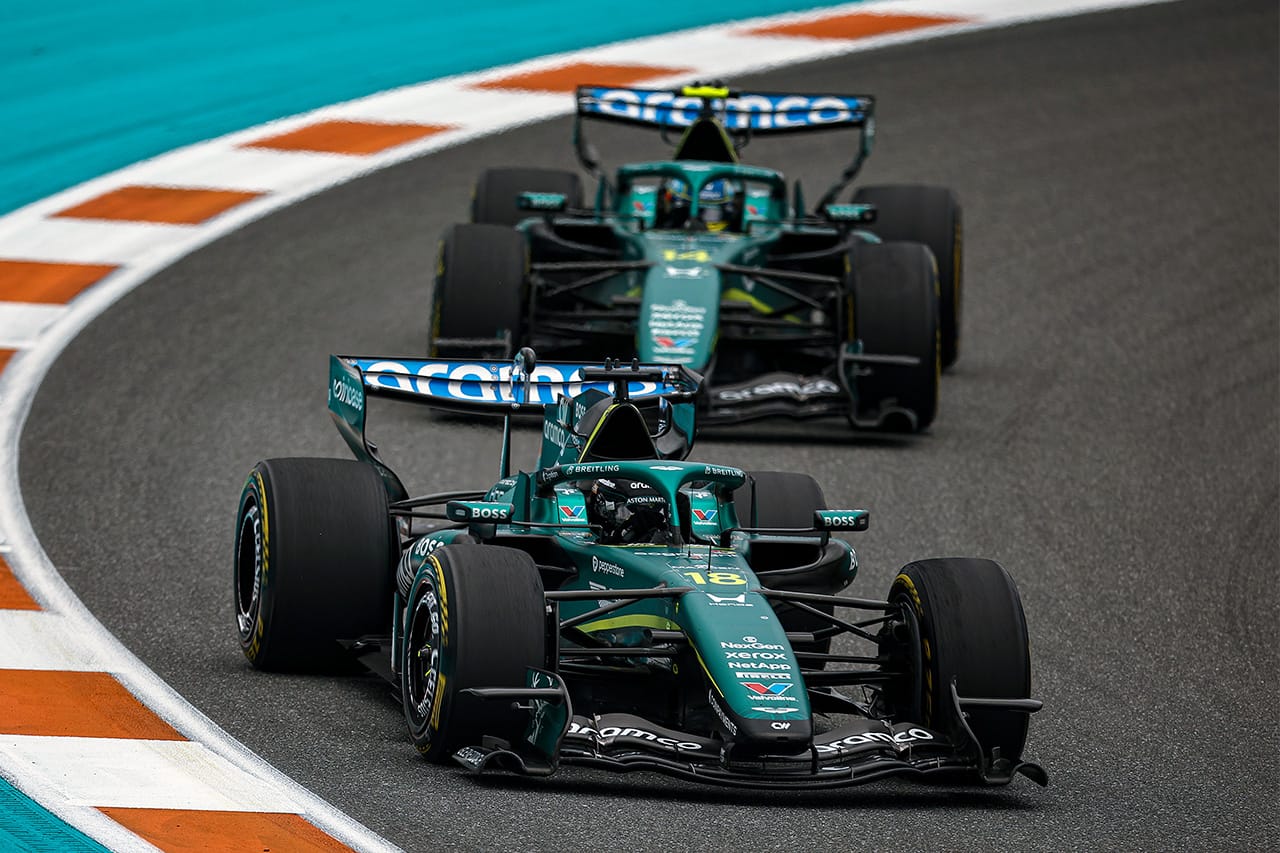 アストンマーティン・ホンダF1 マイアミGPで今季初2台完走「重要な項目をクリア」