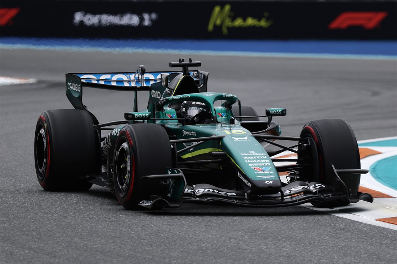 ランス・ストロール（アストンマーティン・コグニザント・フォーミュラワンチーム） F1 マイアミグランプリ