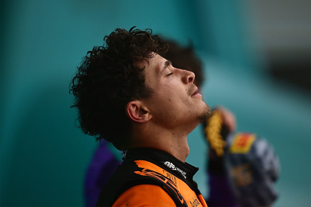 ランド・ノリス F1マイアミGPで戦略に泣く「アンダーカットで勝利を逃した」