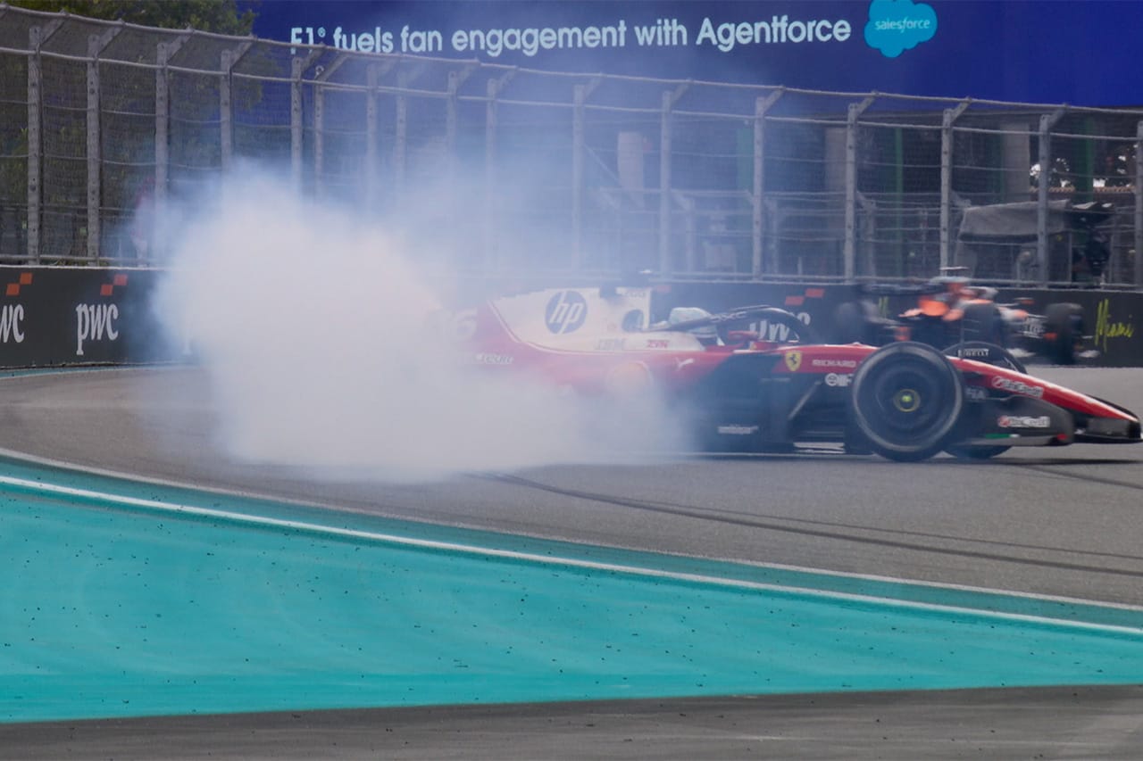 ルクレール F1マイアミGP最終ラップで痛恨スピン「受け入れられないミス」