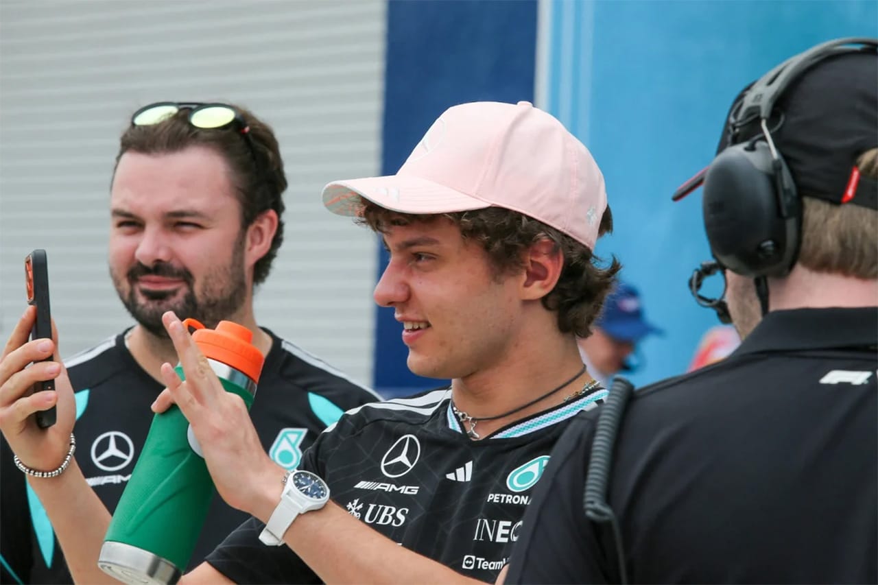 キミ・アントネッリ F1マイアミGP勝利の裏で発生した“iPhone問題”